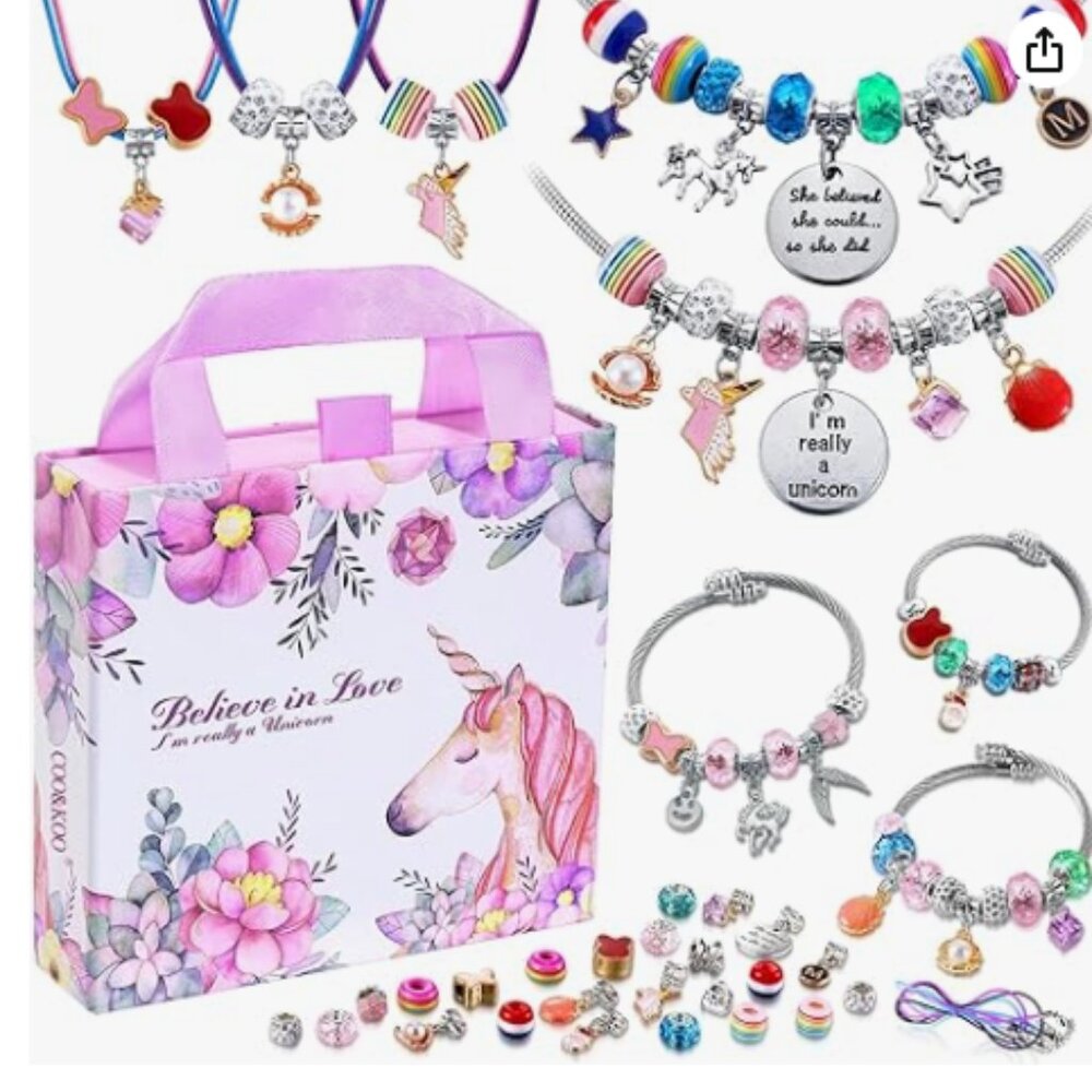 Girls Charm Bracelet Making Kit